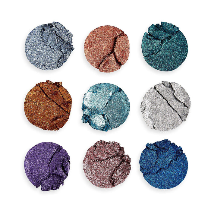 Revolution Illusion Pressed Glitter Eyeshadow Palette