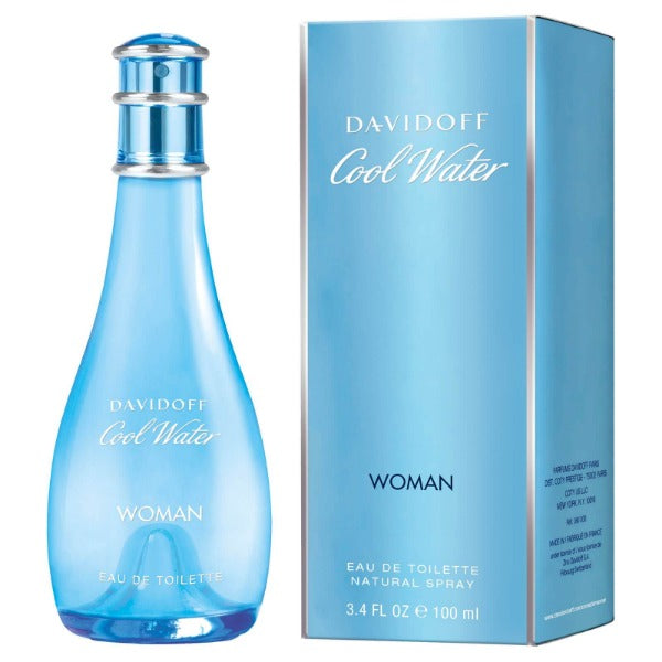 Davidoff Cool Water Woman Eau de Toilette 100ml - Perfume & Cologne at MyBeautyBoutique by Davidoff