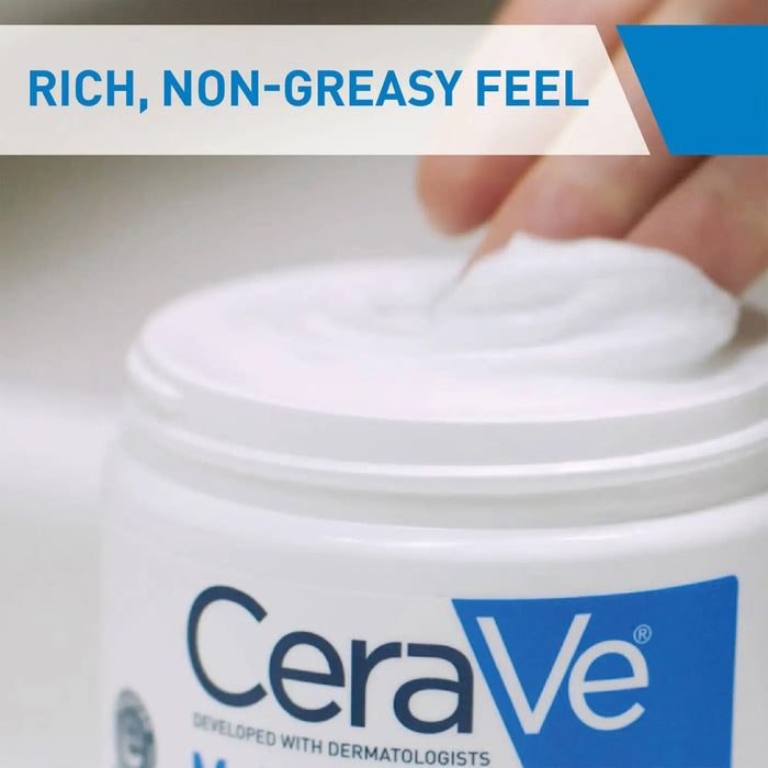 CeraVe Moisturizing Cream 454g - Hydration for Dry to Very Dry Skin, Face and Body