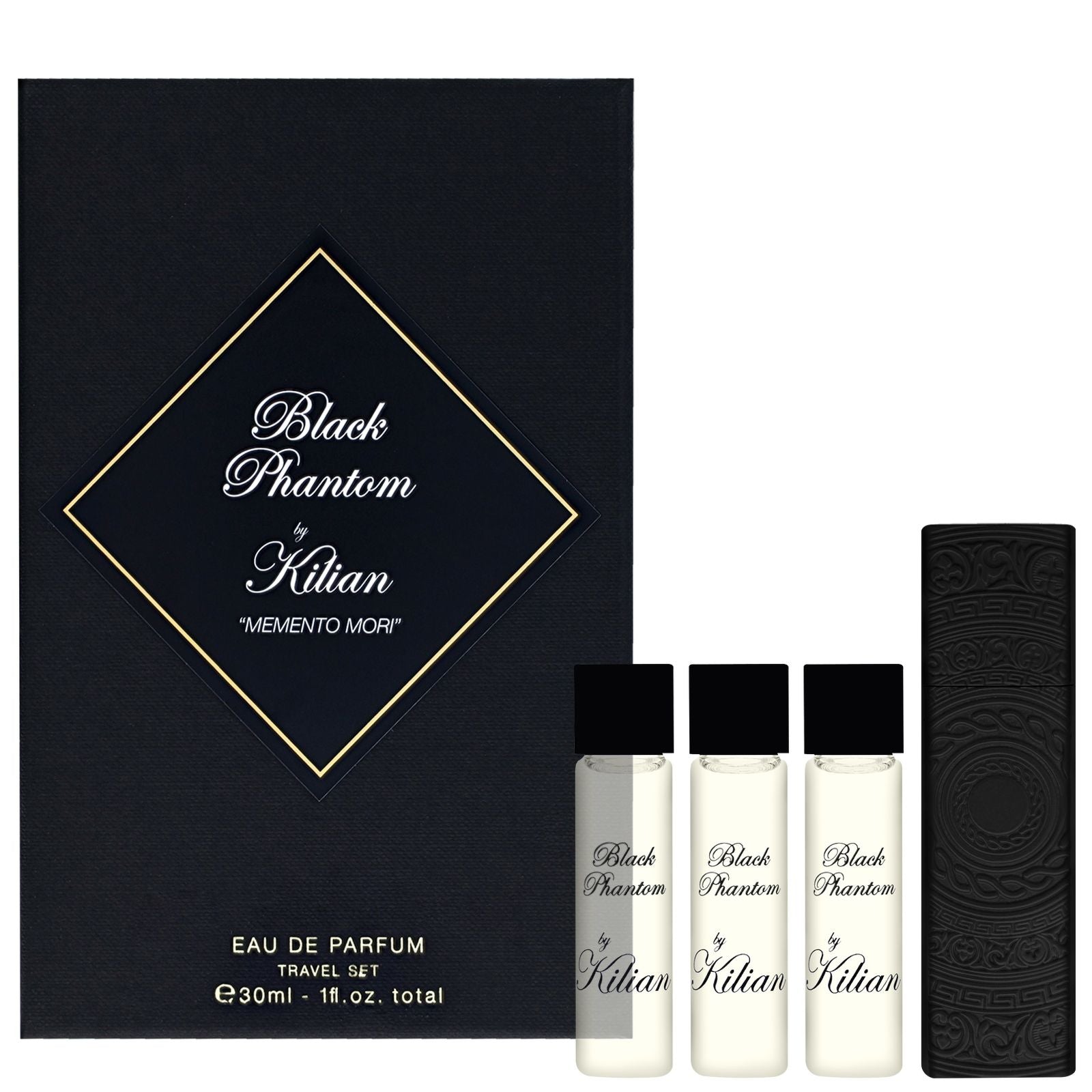 Kilian Black Phantom 4 Piece Gift Set: 4 x Eau De Parfum 7.5ml - Fragrances at MyBeautyBoutique by Kilian