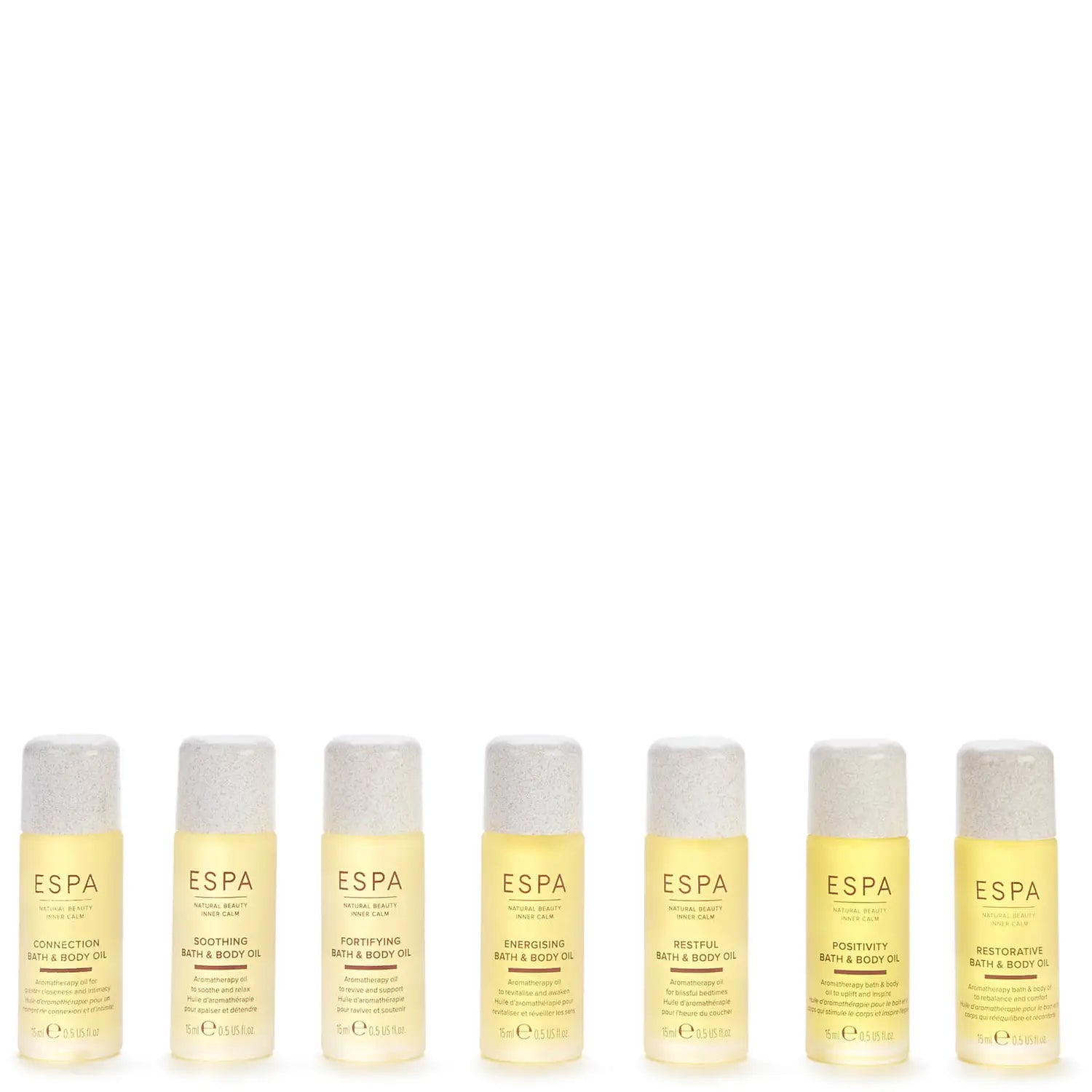 Espa Signature Blends Aromatherapy Bath & Body Oil Collection 7 x 15ml