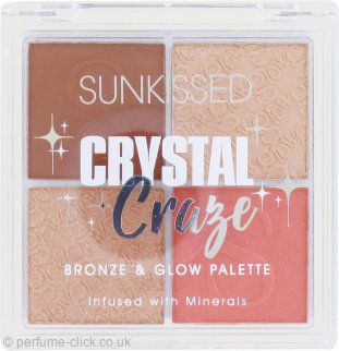 Sunkissed Crystal Craze Bronze & Glow Palette 4 x 3.8g