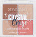 Sunkissed Crystal Craze Bronze & Glow Palette 4 x 3.8g