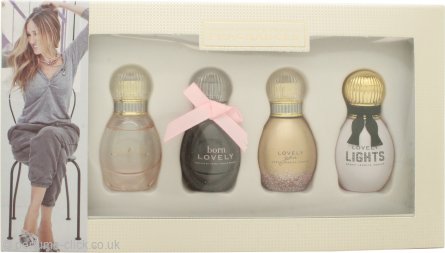 Sarah Jessica Parker Miniatures Gift Set 5ml Born Lovely EDP + 5ml Lovely EDP + 5ml Lovely You EDP + 5ml Lovely Lights EDP - Eau de Parfum at MyBeautyBoutique by Sarah Jessica Parker