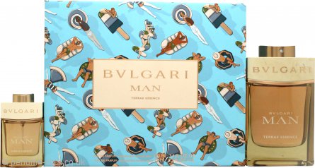 Bvlgari Man Terrae Essence Gift Set 100ml EDP + 15ml EDP - Perfume & Cologne at MyBeautyBoutique by Bvlgari