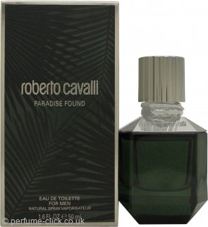Roberto Cavalli Paradise Found For Men Eau de Toilette 50ml Spray - Fragrance at MyBeautyBoutique by Roberto Cavalli