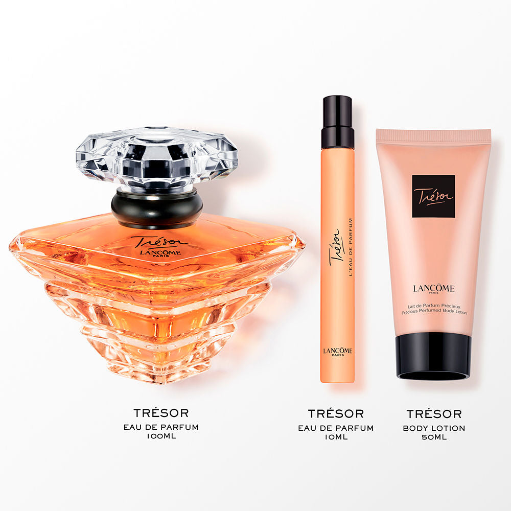 Lancôme Tresor Gift Set 100ml EDP + 10ml EDP + 50ml Body Lotion - Fragrance at MyBeautyBoutique by Lancôme