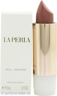 La Perla Matte Silk Auburn Red Lipstick #111 3.5g