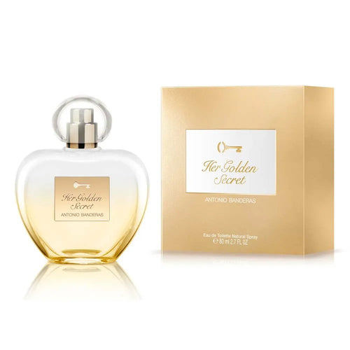 Antonio Banderas Her Golden Secret Gift Set 80ml EDT + 150ml Deodorant Spray - For Her at MyBeautyBoutique by Antonio Banderas