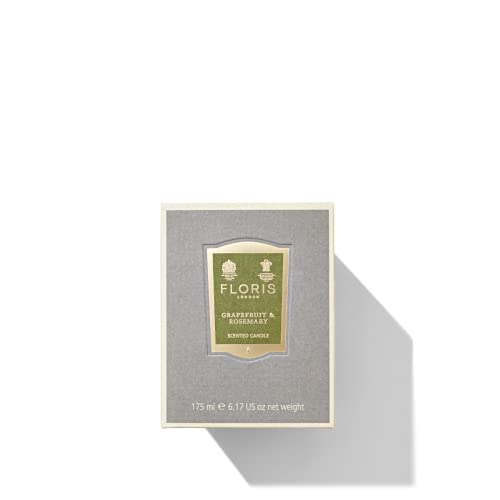 Floris Grapefruit & Rosemary Scented Candle 175g
