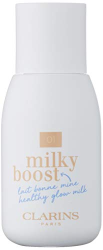 Clarins Milky Boost Healthy Glow Foundation 50ml - 01 Milky Cream