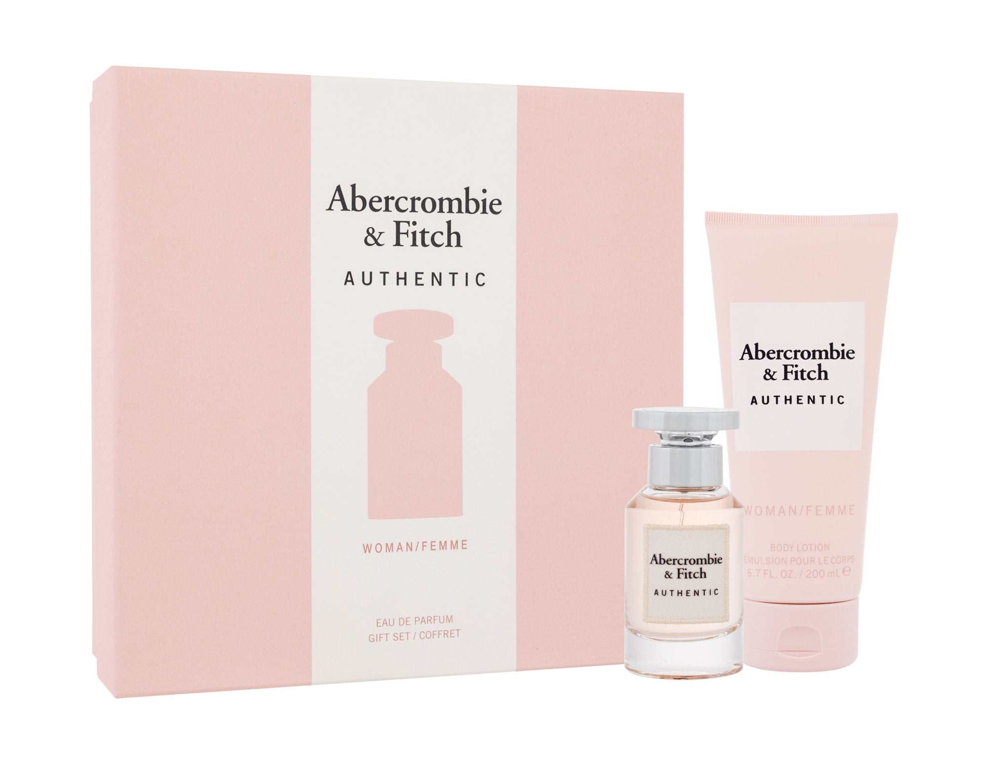 Abercrombie & Fitch Authentic Woman Gift Set 50ml EDP + 200ml Body Lotion - Fragrance at MyBeautyBoutique by Abercrombie & Fitch