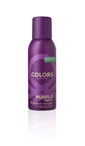 Benetton Colors De Purple Deodorant Spray 150ml - Toiletries at MyBeautyBoutique by Benetton