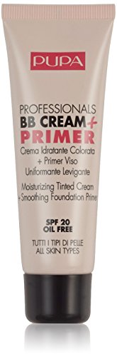 Pupa Professionals BB Cream + Primer For All Skin Types SPF20 50ml - 001 Light