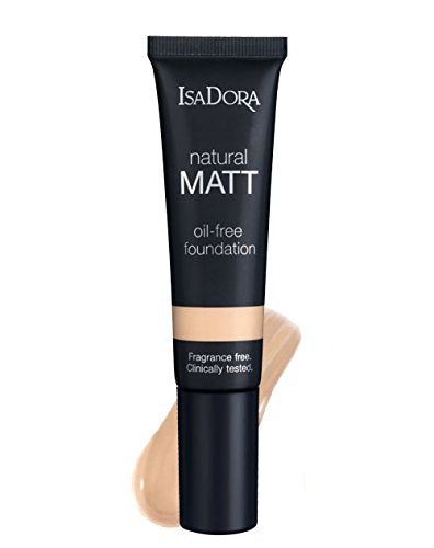 IsaDora Natural Matt Oil-Free Foundation 35ml - 10 Porcelain