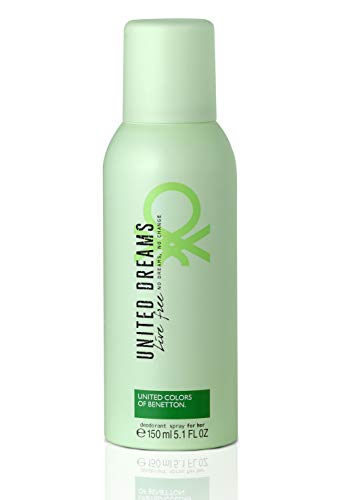 Benetton United Dreams Live Free Deodorant Spray 150ml - Toiletries at MyBeautyBoutique by Benetton