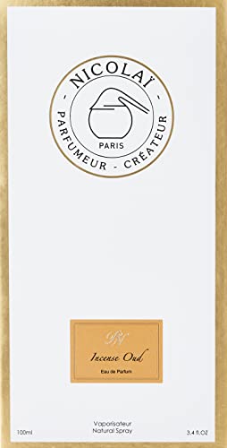 Nicolai Parfumeur Createur Incense Oud Eau de Parfum 100ml Spray