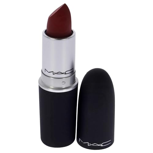MAC Powder Kiss Lipstick 3g- 935 Ruby New Lipstick