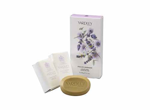 Yardley London English Lavender Bodycare Set Gift Set : Luxury Soap X 3 100g