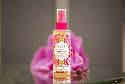 Flowerazzi Magnolia and Pink Orchid Body Oil 125ml