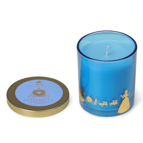 Disney Princess Cinderella Crystal Gardenia & Pumpkin Scented Candle 213g