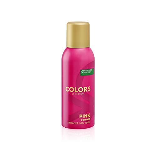 Benetton Pink Colors 150ml Deospray - Toiletries at MyBeautyBoutique by Benetton