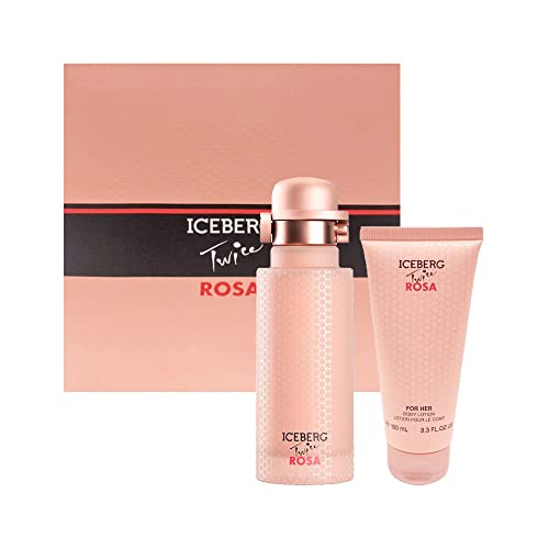 Iceberg Twice Rosa Gift Set 125ml EDT + 100ml Body Lotion - Eau de Toilette at MyBeautyBoutique by Iceberg