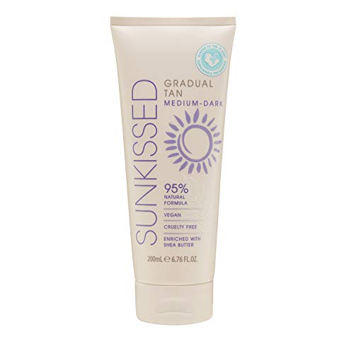 Sunkissed 95 Percent Natural Gradual Tan 200ml - Medium Dark