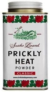 Snake Brand Prickly Heat Rash Soothing Powder