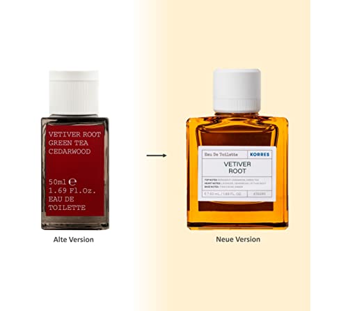 Korres Vetiver Root Eau De Toilette 50ml - Eau De Toilette at MyBeautyBoutique by Korres