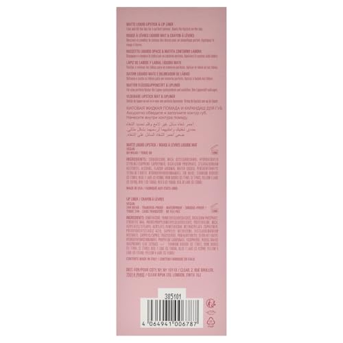 Kylie Cosmetics Matte Lip Kit 3ml Liquid Lipstick + 1.1g Lip Liner - Bad Lil Thing
