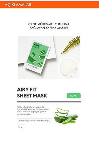 Missha Airy Fit Sheet Mask 19g - Aloe