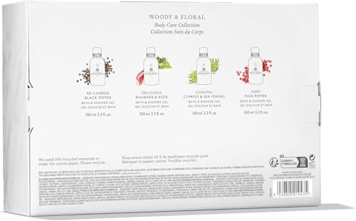 Molton Brown Woody & Floral Body Care Collection 4 X 100ml