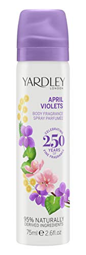 Yardley London April Violets Deodorising Body Spray 75ml - Fragrance at MyBeautyBoutique by Yardley London