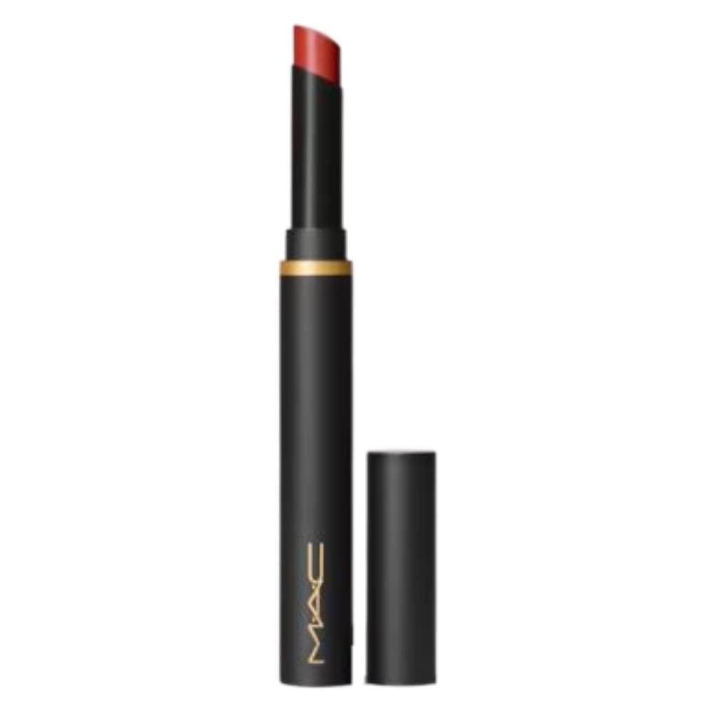 Mac Powder Kiss Velvet Blur Slim Lipstick 2g - 877 Devoted To Chill