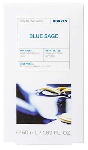 Korres Blue Sage Eau De Toilette 50ml - Eau De Toilette at MyBeautyBoutique by Korres