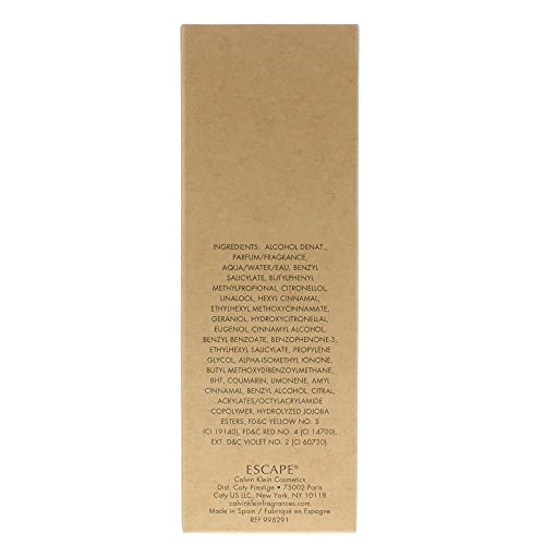 Calvin Klein Escape Eau de Parfum 100ml - Perfume & Cologne at MyBeautyBoutique by Calvin Klein