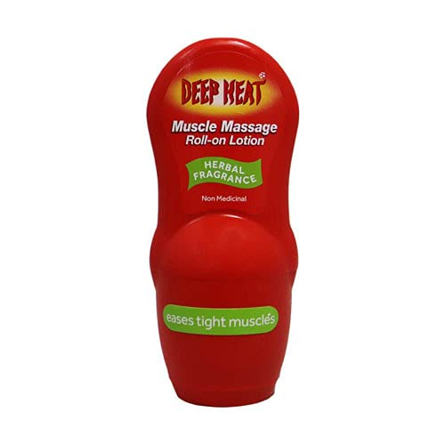 Deep Heat Muscle Massage Roll-On Lotion 