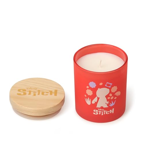 Disney Stitch Plumeria & Lychee Scented Candle 195g