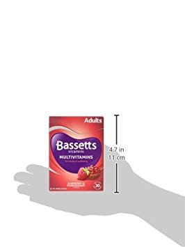 Bassett's Multi-Vitamin Pastilles Adult Raspberry and Pomegranate