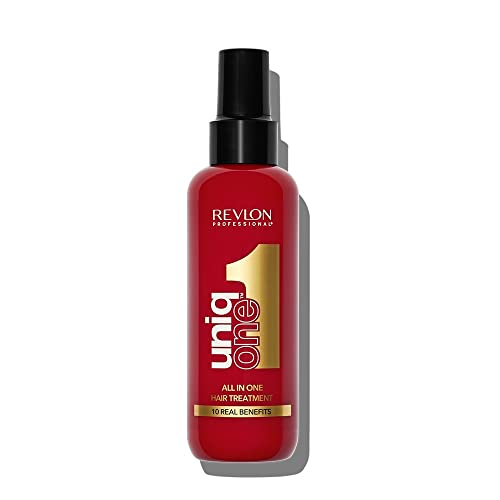 Revlon UniqONE Professional Vegan Leave In Conditioner & Hair Treatment for Shine & Frizz Control (150ml) Classic All Hair Types