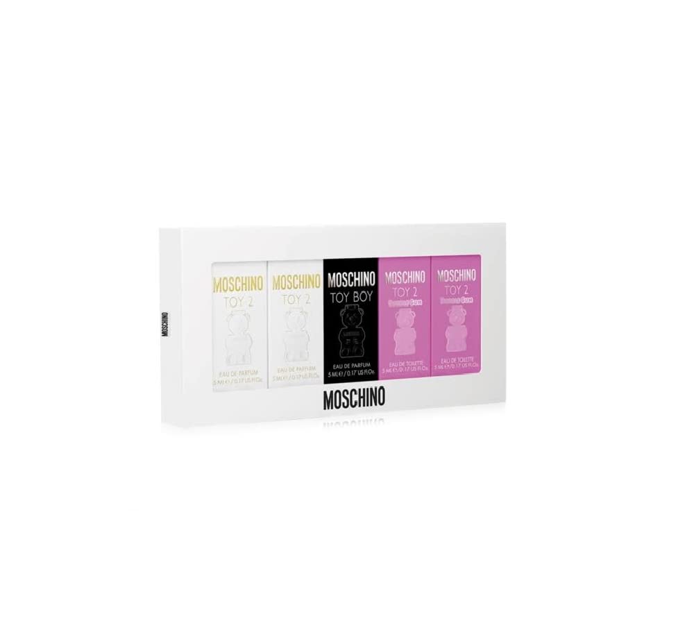 Moschino Toy Mini 5 Piece Gift Set: Eau de Parfum 5 x 5ml - Gift Set at MyBeautyBoutique by Moschino
