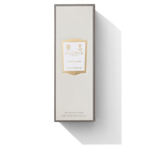 Floris White Rose Moisturising Bath & Shower Gel 250ml