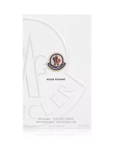 Moncler Pour Homme Eau de Parfum 150ml Spray Refillable - Eau De Parfum at MyBeautyBoutique by Moncler