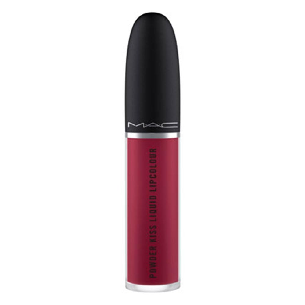 MAC Powder Kiss Liquid Lip Colour 5ml - 983 Burning Love