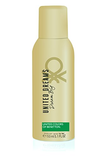 United Colors Of Benetton United Dreams Dream Big Deodorant Spray 150ml - Toiletries at MyBeautyBoutique by United Colors Of Benetton