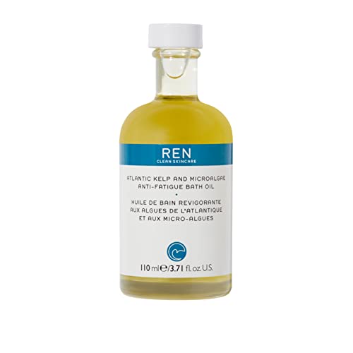 REN Clean Skincare Atlantic Kelp and Microalgae Anti-fatigue Bath Oil 110ml (Packaging may vary)