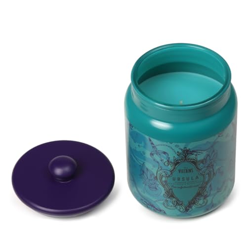 Disney Villains Ursula Sea Flower & Black Pearl Scented Candle 430g