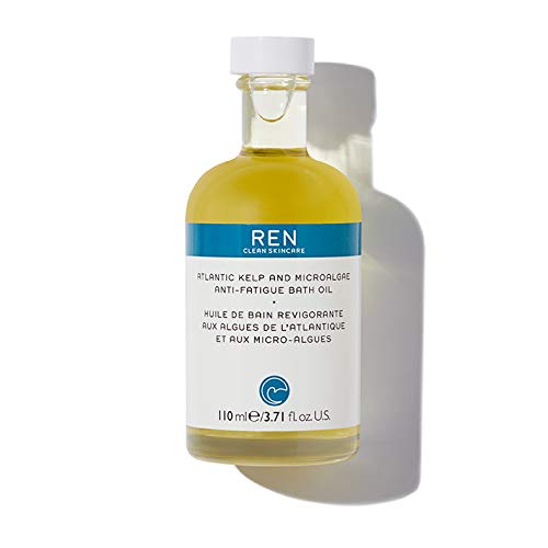 REN Clean Skincare Atlantic Kelp and Microalgae Anti-fatigue Bath Oil 110ml (Packaging may vary)