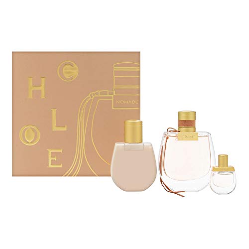 Chloe Nomade Gift Set 75ml EDP + 5ml EDP + 100ml Body Lotion - Perfume & Cologne at MyBeautyBoutique by Chloe
